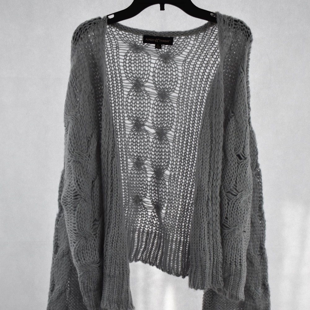 Almost Famous Womens Knit Sweater